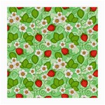 Strawberries Pattern Seamless Medium Glasses Cloth