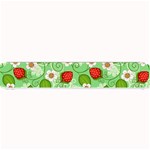 Strawberries Pattern Seamless Small Bar Mat