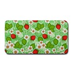 Strawberries Pattern Seamless Medium Bar Mat