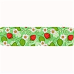 Strawberries Pattern Seamless Large Bar Mat