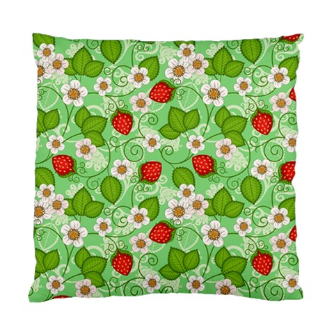 Strawberries Pattern Seamless Standard Cushion Case (One Side) from ArtsNow.com Front