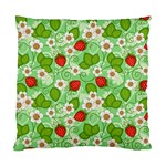 Strawberries Pattern Seamless Standard Cushion Case (One Side)