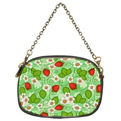 Strawberries Pattern Seamless Chain Purse (Two Sides) from ArtsNow.com Front