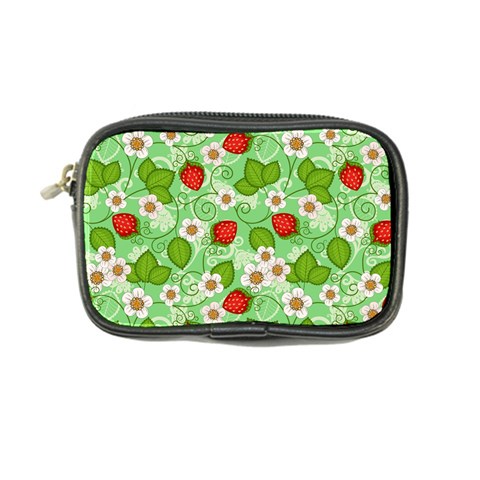 Strawberries Pattern Seamless Coin Purse from ArtsNow.com Front