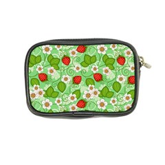 Strawberries Pattern Seamless Coin Purse from ArtsNow.com Back