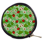 Strawberries Pattern Seamless Mini Makeup Bag