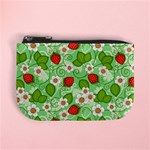 Strawberries Pattern Seamless Mini Coin Purse