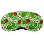 Strawberries Pattern Seamless Sleep Mask