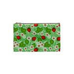 Strawberries Pattern Seamless Cosmetic Bag (Small)