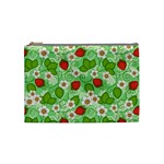 Strawberries Pattern Seamless Cosmetic Bag (Medium)