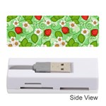 Strawberries Pattern Seamless Memory Card Reader (Stick)