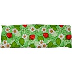 Strawberries Pattern Seamless 21 x63  Body Pillow Case Dakimakura (Two Sides)