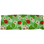 Strawberries Pattern Seamless 25 x71  Body Pillow Case Dakimakura (Two Sides)