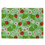 Strawberries Pattern Seamless Cosmetic Bag (XXL)