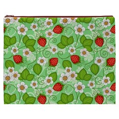 Strawberries Pattern Seamless Cosmetic Bag (XXXL) from ArtsNow.com Front