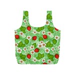 Strawberries Pattern Seamless Full Print Recycle Bag (S)