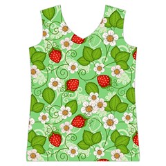 Strawberries Pattern Seamless Women s Basketball Tank Top from ArtsNow.com Front