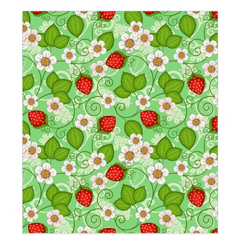 Strawberries Pattern Seamless Duvet Cover (King Size) from ArtsNow.com Duvet Quilt