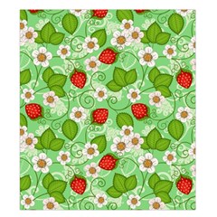 Strawberries Pattern Seamless Duvet Cover Double Side (King Size) from ArtsNow.com Front