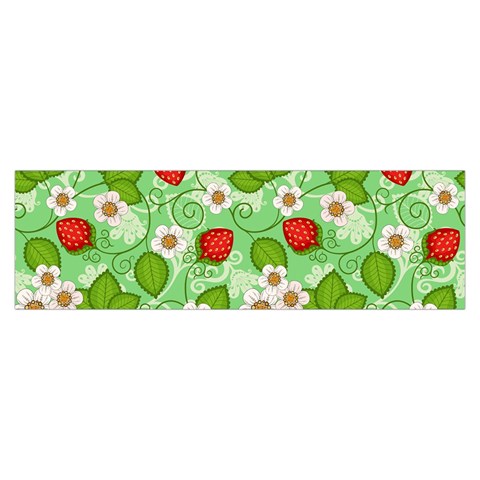 Strawberries Pattern Seamless Toiletries Pouch from ArtsNow.com Hand Strap