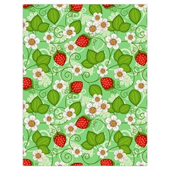 Strawberries Pattern Seamless Drawstring Bag (Large) from ArtsNow.com Back