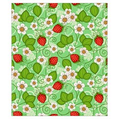 Strawberries Pattern Seamless Drawstring Pouch (XS) from ArtsNow.com Front