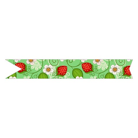 Strawberries Pattern Seamless Midi Wrap Pencil Skirt from ArtsNow.com Hem