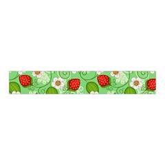 Strawberries Pattern Seamless Midi Wrap Pencil Skirt from ArtsNow.com Waistband