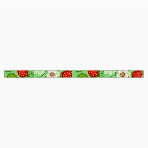 Strawberries Pattern Seamless Roll Up Canvas Pencil Holder (S) from ArtsNow.com Strap