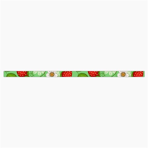 Strawberries Pattern Seamless Roll Up Canvas Pencil Holder (M) from ArtsNow.com Strap