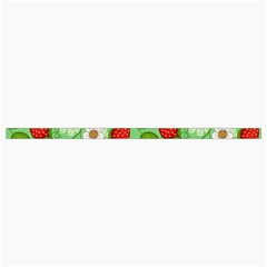 Strawberries Pattern Seamless Roll Up Canvas Pencil Holder (M) from ArtsNow.com Strap