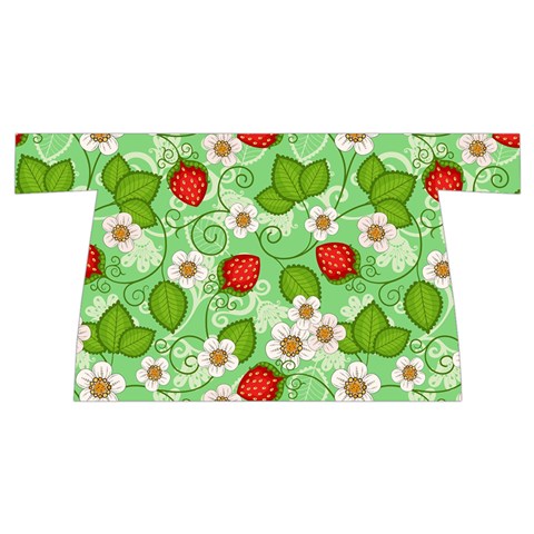 Strawberries Pattern Seamless Wristlet Pouch Bag (Small) from ArtsNow.com Front