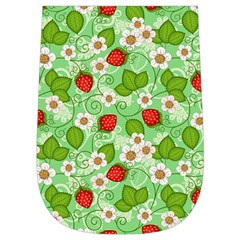 Strawberries Pattern Seamless Wristlet Pouch Bag (Small) from ArtsNow.com Right Side