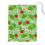 Strawberries Pattern Seamless Drawstring Pouch (4XL)