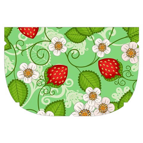 Strawberries Pattern Seamless Make Up Case (Small) from ArtsNow.com Side Right