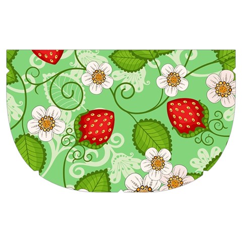 Strawberries Pattern Seamless Make Up Case (Medium) from ArtsNow.com Side Right