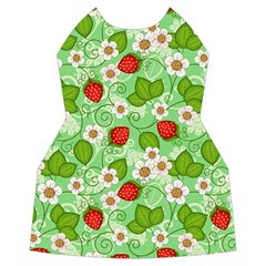 Strawberries Pattern Seamless Women s Long Sleeve Raglan T Front