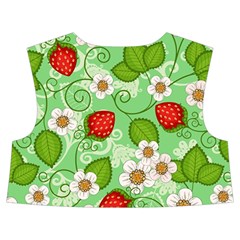 Strawberries Pattern Seamless Kids  Midi Sailor Dress from ArtsNow.com Back Top