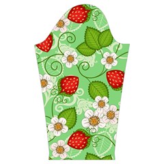 Strawberries Pattern Seamless Kids  Midi Sailor Dress from ArtsNow.com Sleeve Right