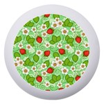 Strawberries Pattern Seamless Dento Box with Mirror