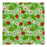 Strawberries Pattern Seamless Banner and Sign 3  x 3 