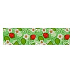 Strawberries Pattern Seamless Banner and Sign 4  x 1 