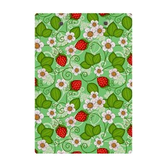 Strawberries Pattern Seamless A5 Acrylic Clipboard from ArtsNow.com Back