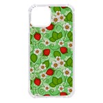 Strawberries Pattern Seamless iPhone 14 TPU UV Print Case