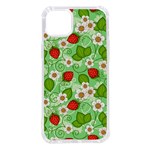 Strawberries Pattern Seamless iPhone 14 Plus TPU UV Print Case