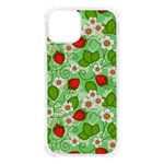 Strawberries Pattern Seamless iPhone 13 TPU UV Print Case