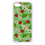 Strawberries Pattern Seamless iPhone SE