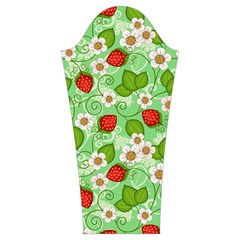 Strawberries Pattern Seamless Women s Cut Out Long Sleeve T Sleeve Left