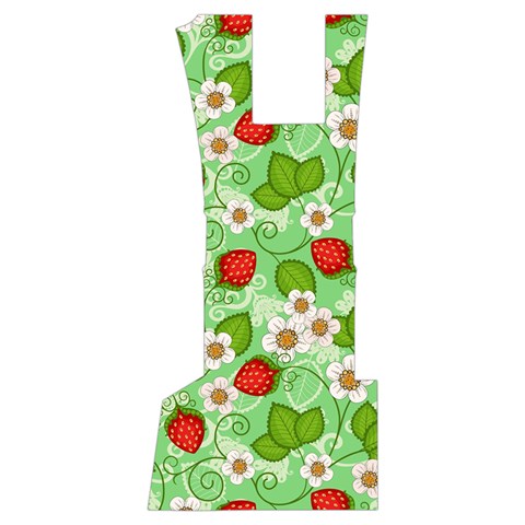 Strawberries Pattern Seamless Men s Side Zip Front Pouch Ski And Snowboard Bib Pants	 from ArtsNow.com Front Bottom Left