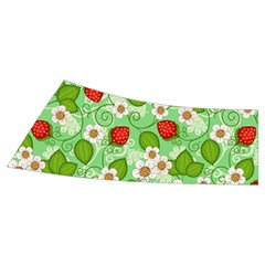 Strawberries Pattern Seamless Men s Side Zip Front Pouch Ski And Snowboard Bib Pants	 from ArtsNow.com Waistband Back Right